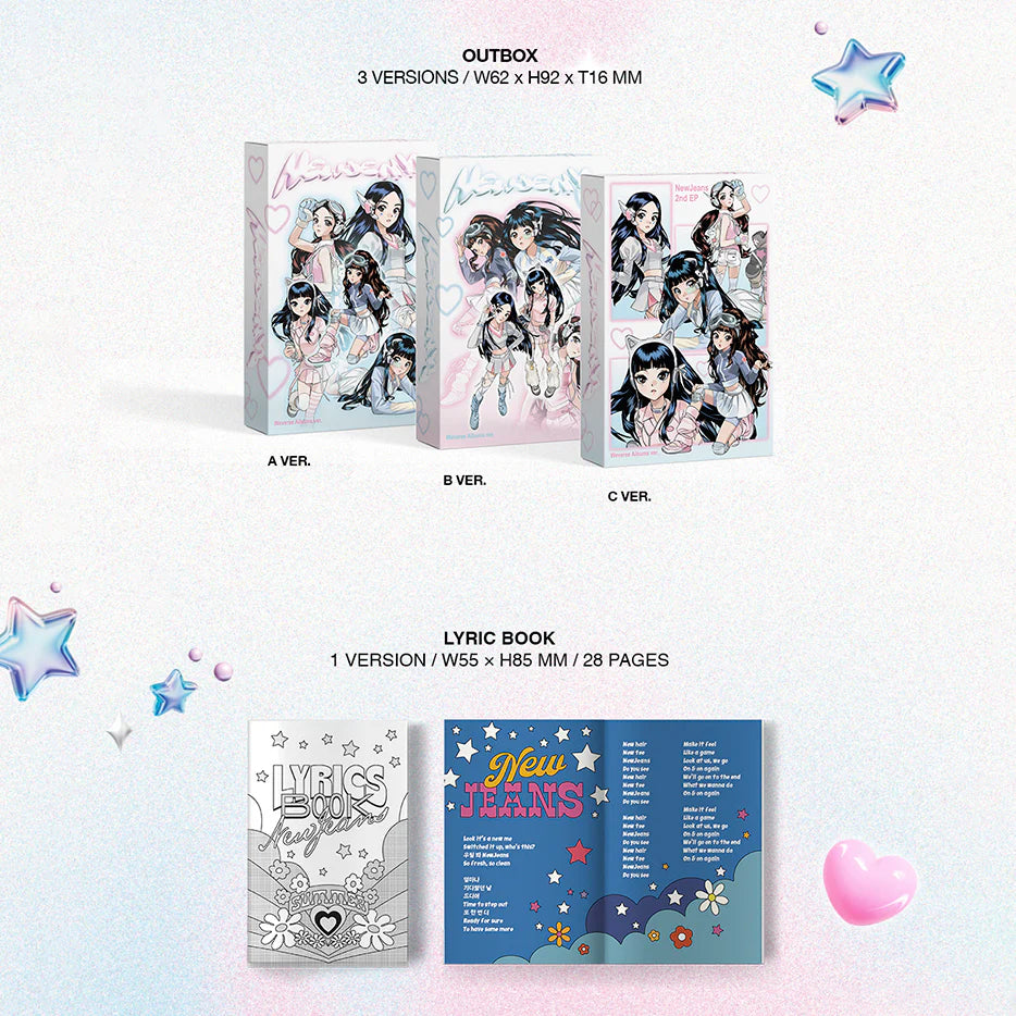NewJeans 2nd Mini Album 'Get Up' (Weverse Albums ver.)