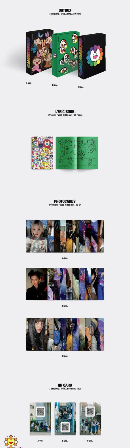 NewJeans 'Supernatural' (Weverse Albums Ver.)