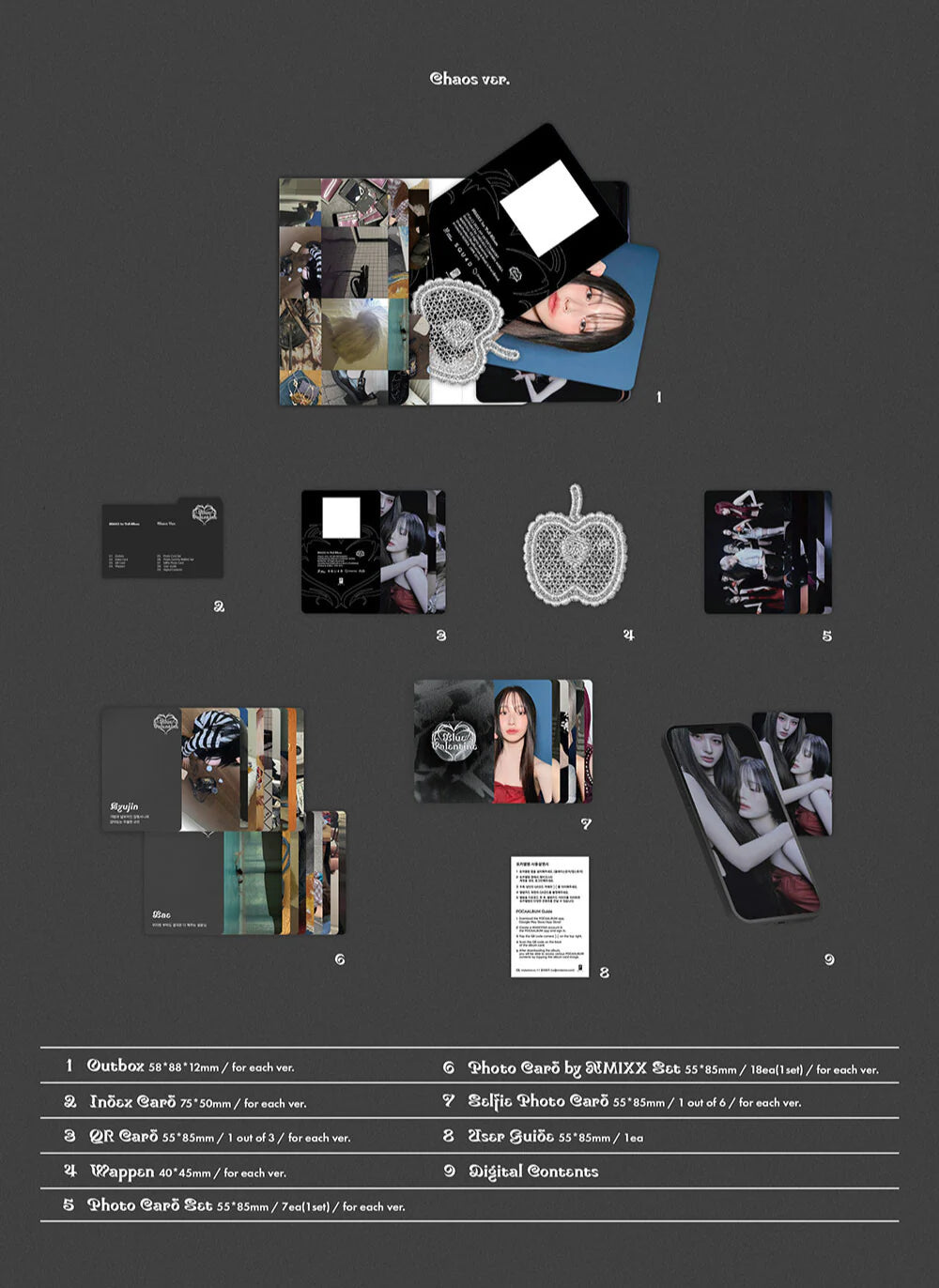 NMIXX 1st Full Album 'Blue Valentine' (Platform Album Ver.)