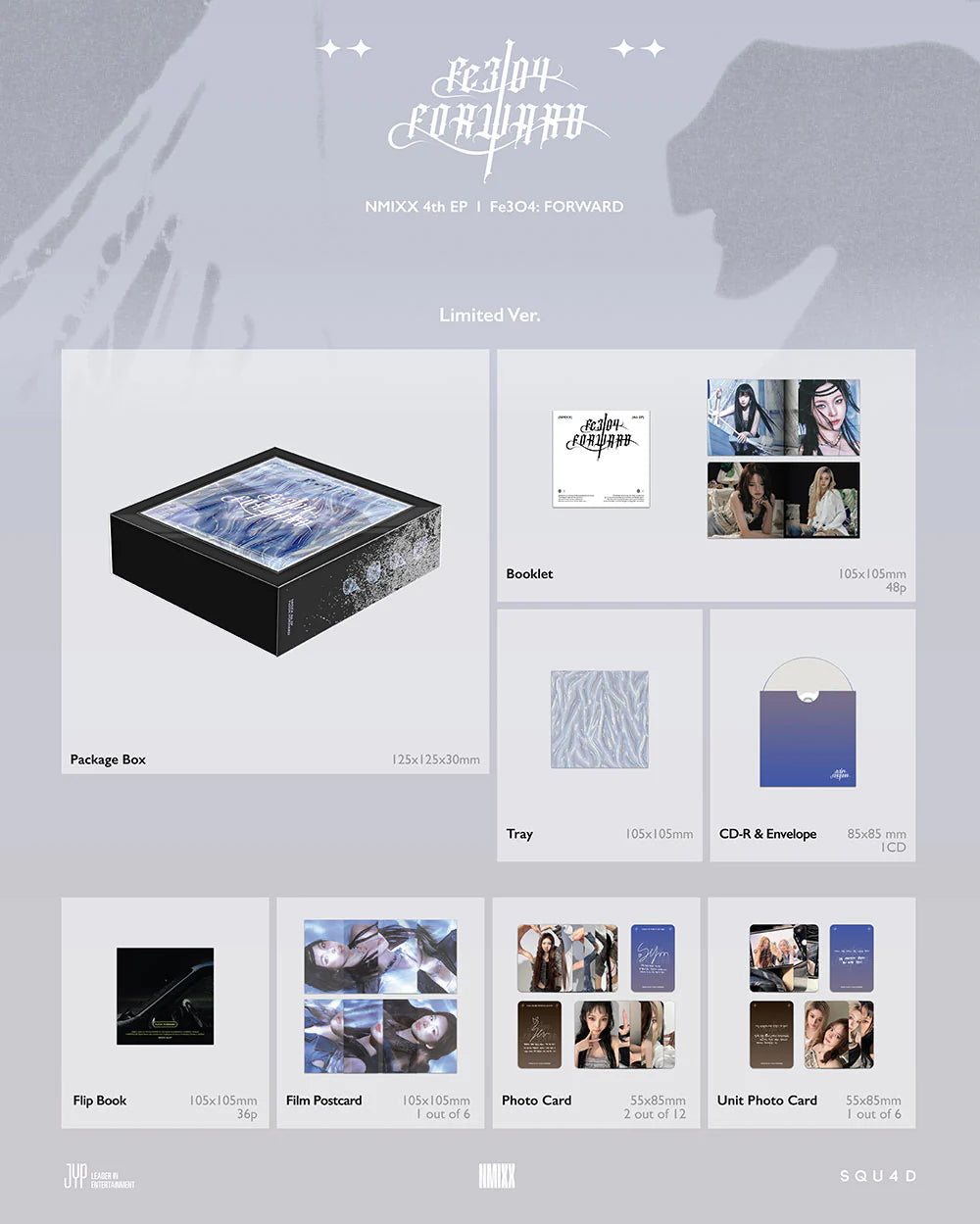 NMIXX 4th EP 'Fe304: FORWARD' (Limited Ver.)