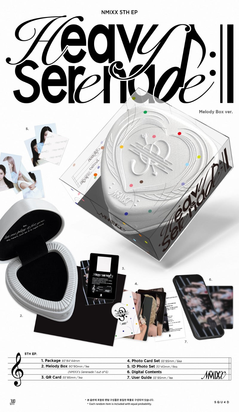 NMIXX 5th EP 'Heavy Serenade' (Melody Box Ver.)