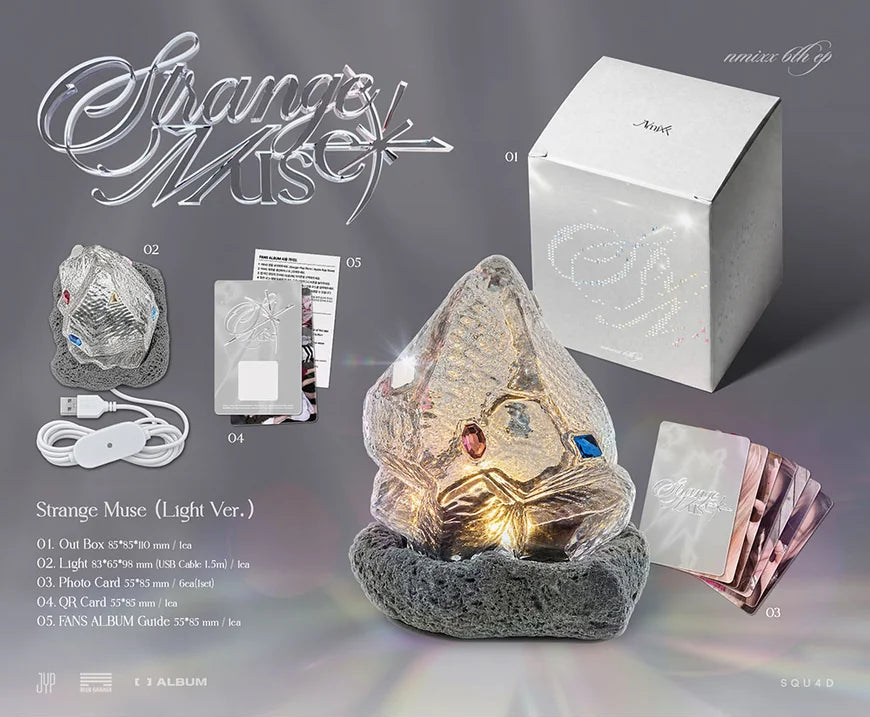 [PREORDER] NMIXX 6th Mini Album 'Strange Muse' (Light Ver.)