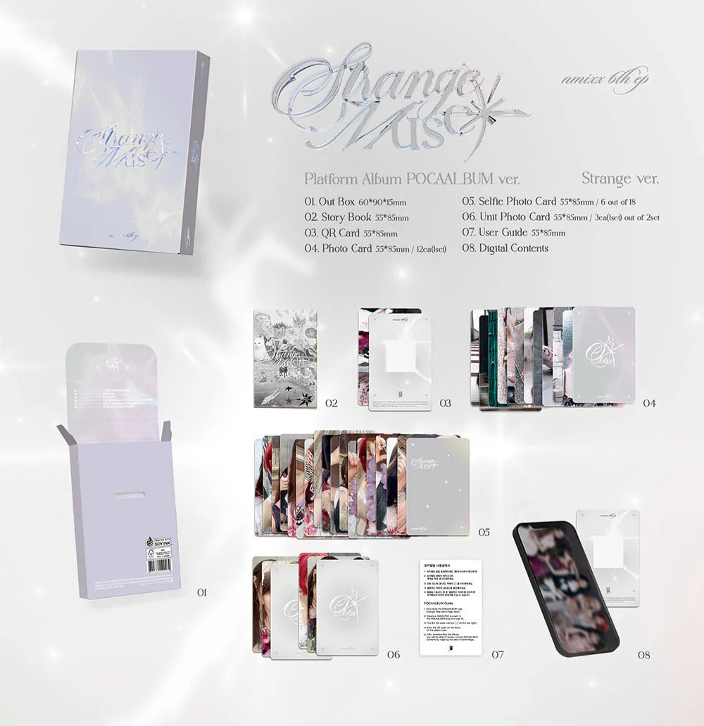 [PREORDER] NMIXX 6th Mini Album 'Strange Muse' (POCAALBUM Ver.)