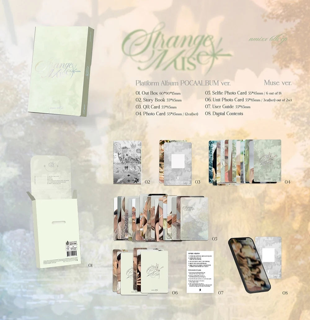 [PREORDER] NMIXX 6th Mini Album 'Strange Muse' (POCAALBUM Ver.)