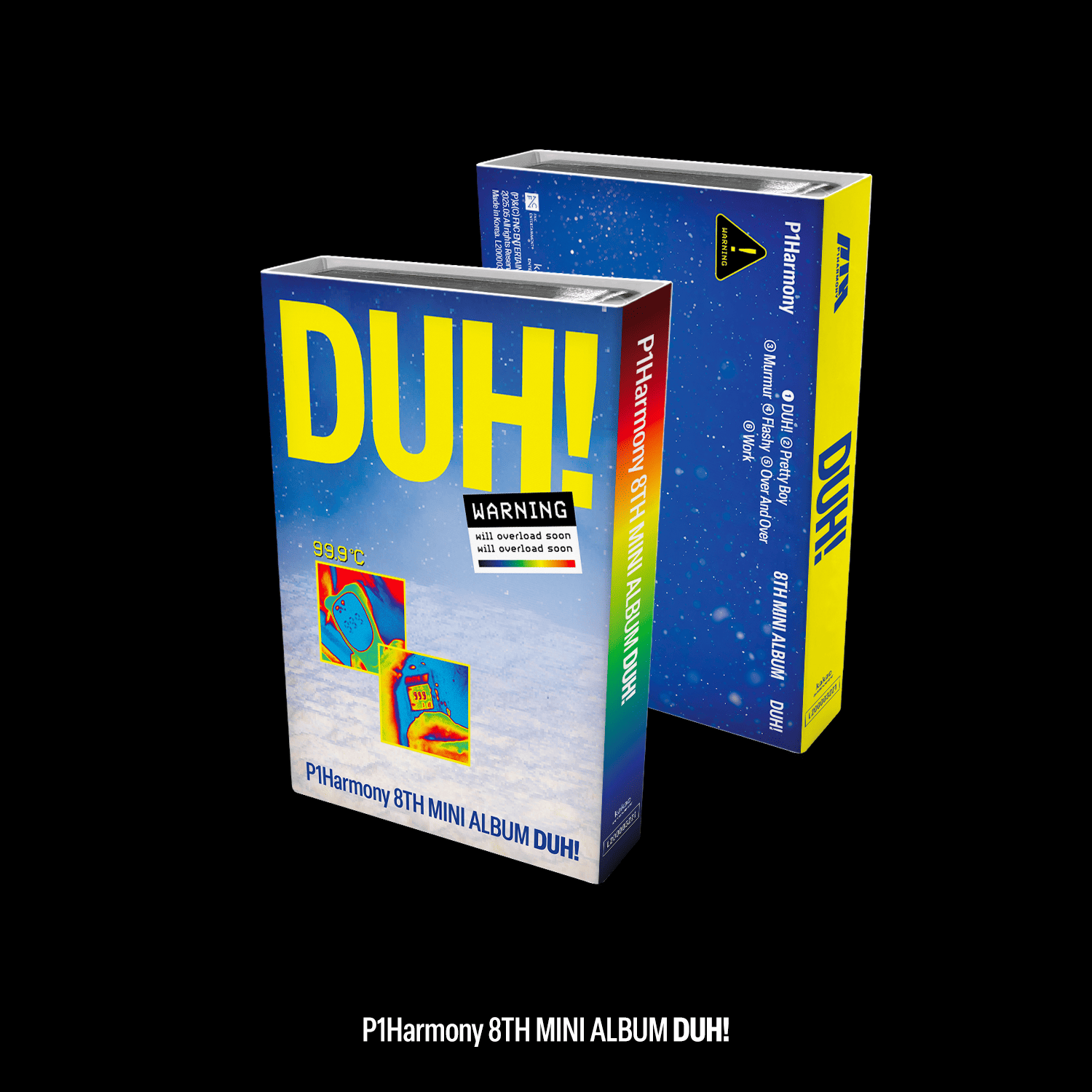 P1Harmony 8th Mini Album 'DUH!' (NEMO ALBUM Ver.)