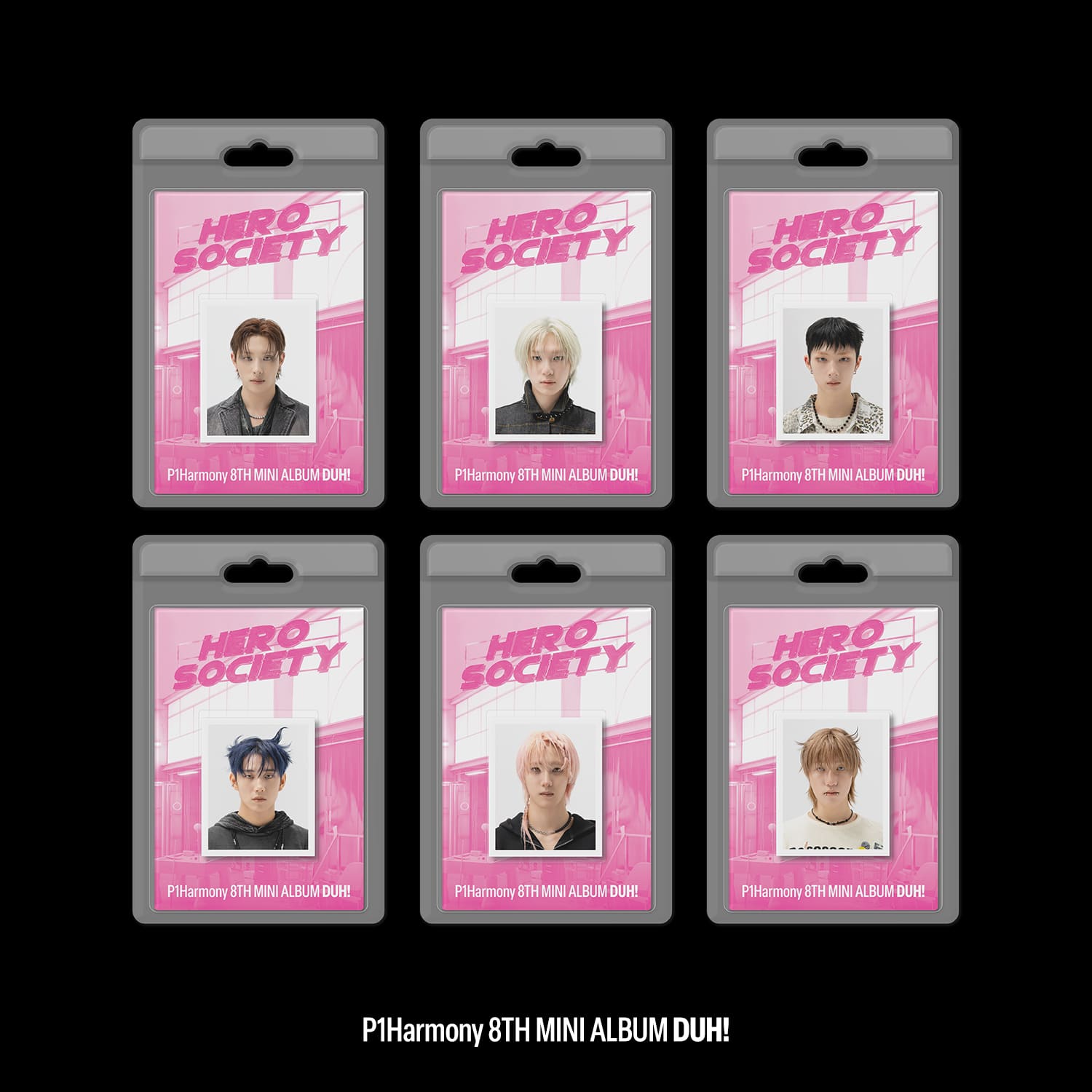 P1Harmony 8th Mini Album 'DUH!' (PLVE/FaNCy ver.)