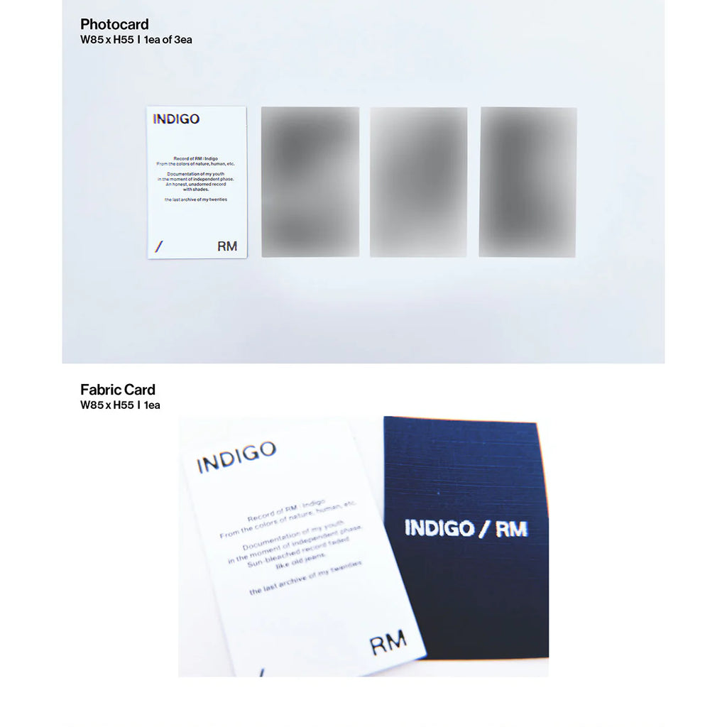 RM (BTS) 1st Album 'Indigo' (Book Edition)
