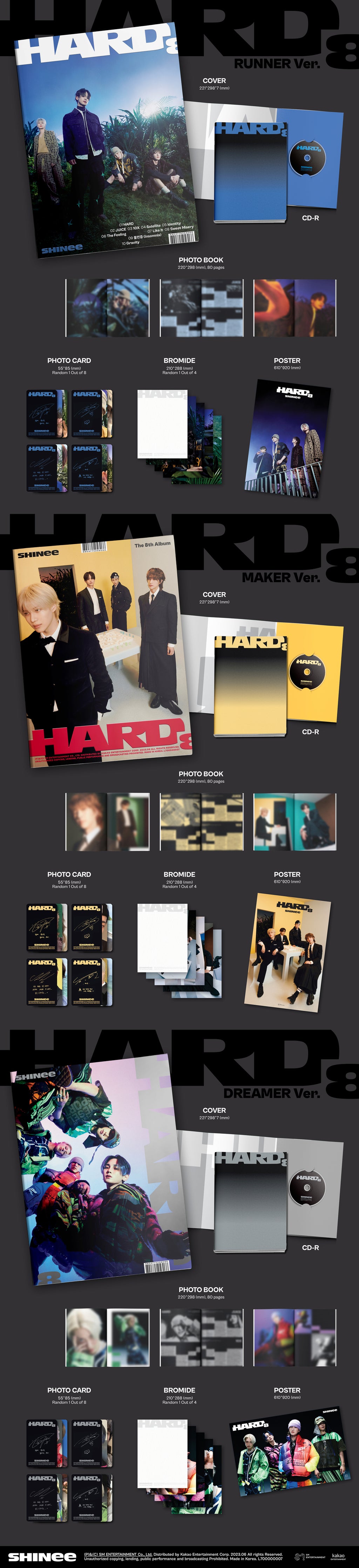 SHINee 8th Album 'HARD'