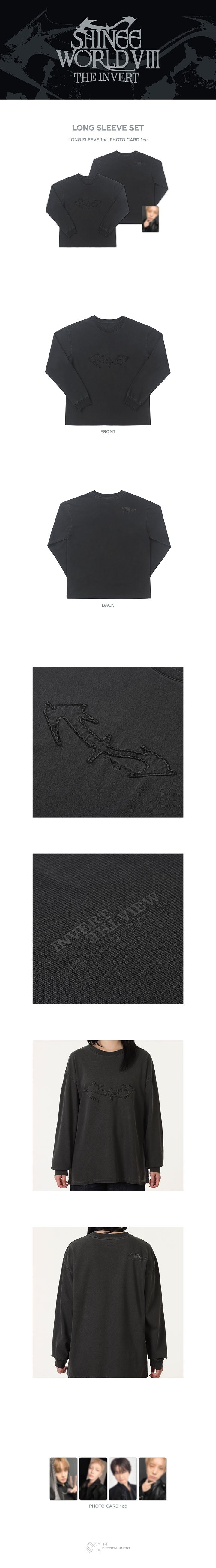 [PREORDER] SHINee WORLD VIII : ‘THE INVERT’ Official MD – LONG SLEEVE SET