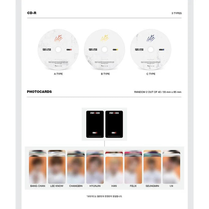 Stray Kids 1st Full Album 'Go Live' GO生 - Standard Version