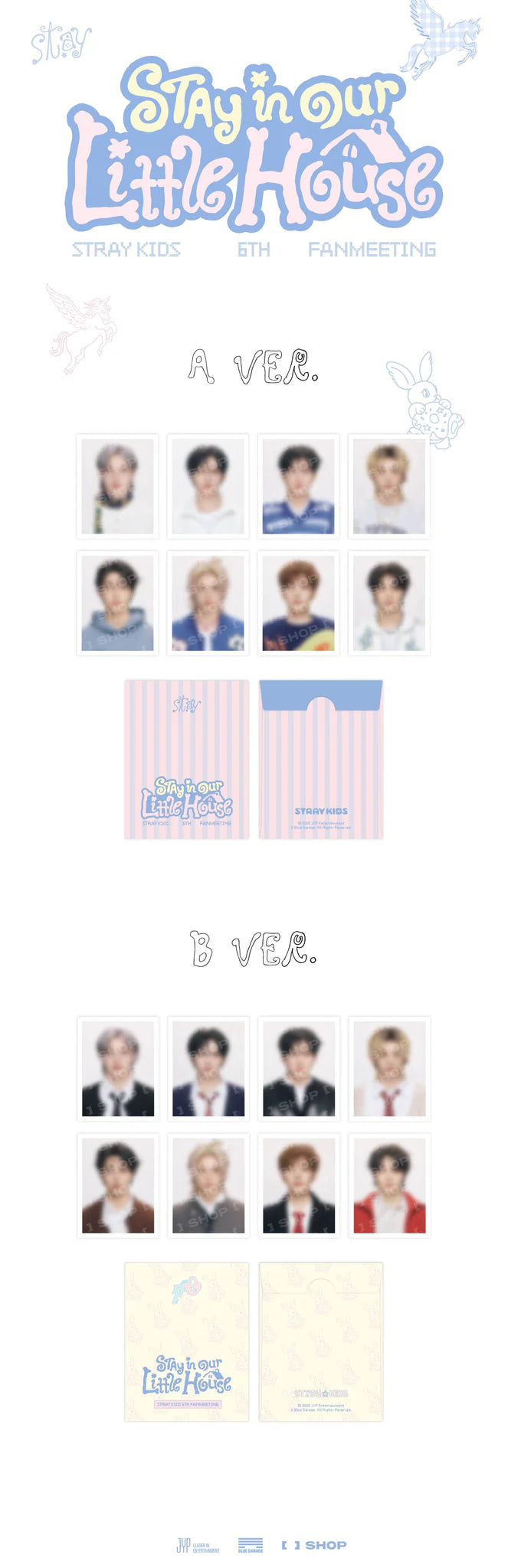 Stray Kids 6th Fanmeeting ‘STAY in Our Little House’ Official MD - ID Photo Set