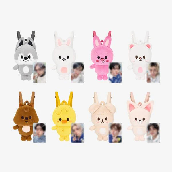 Stray Kids 6th Fanmeeting ‘STAY in Our Little House’ Official MD - SKZOO Plush Backpack
