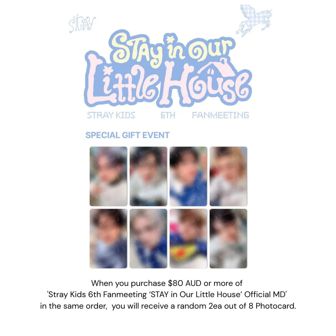 Stray Kids 6th Fanmeeting ‘STAY in Our Little House’ Official MD - SKZOO Secret Plush Micro Ver.