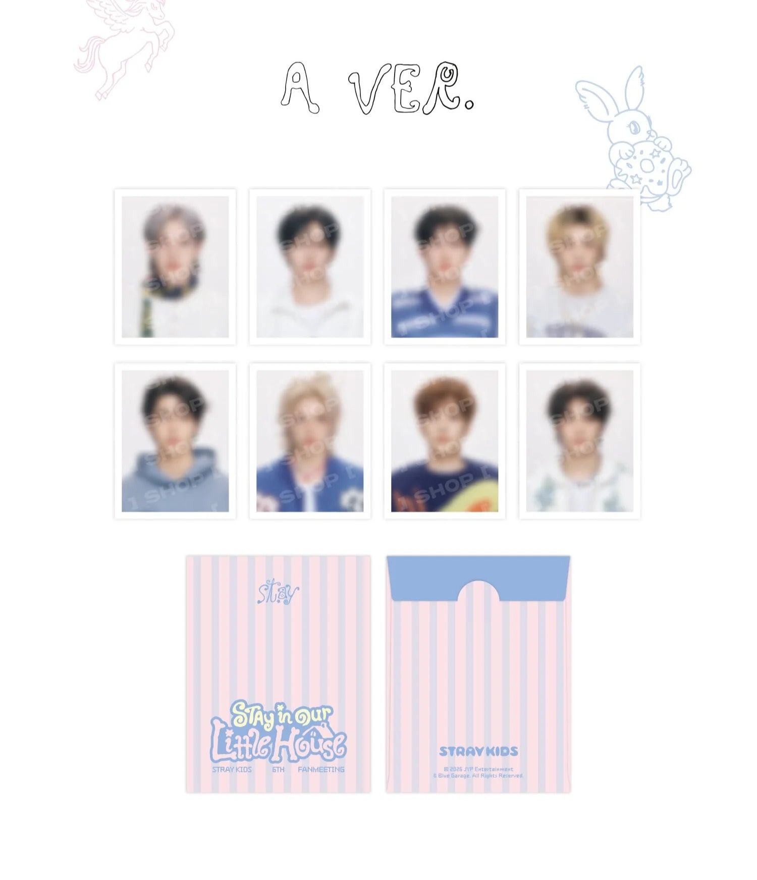 Stray Kids 6th Fanmeeting ‘STAY in Our Little House’ Official MD - ID Photo Set