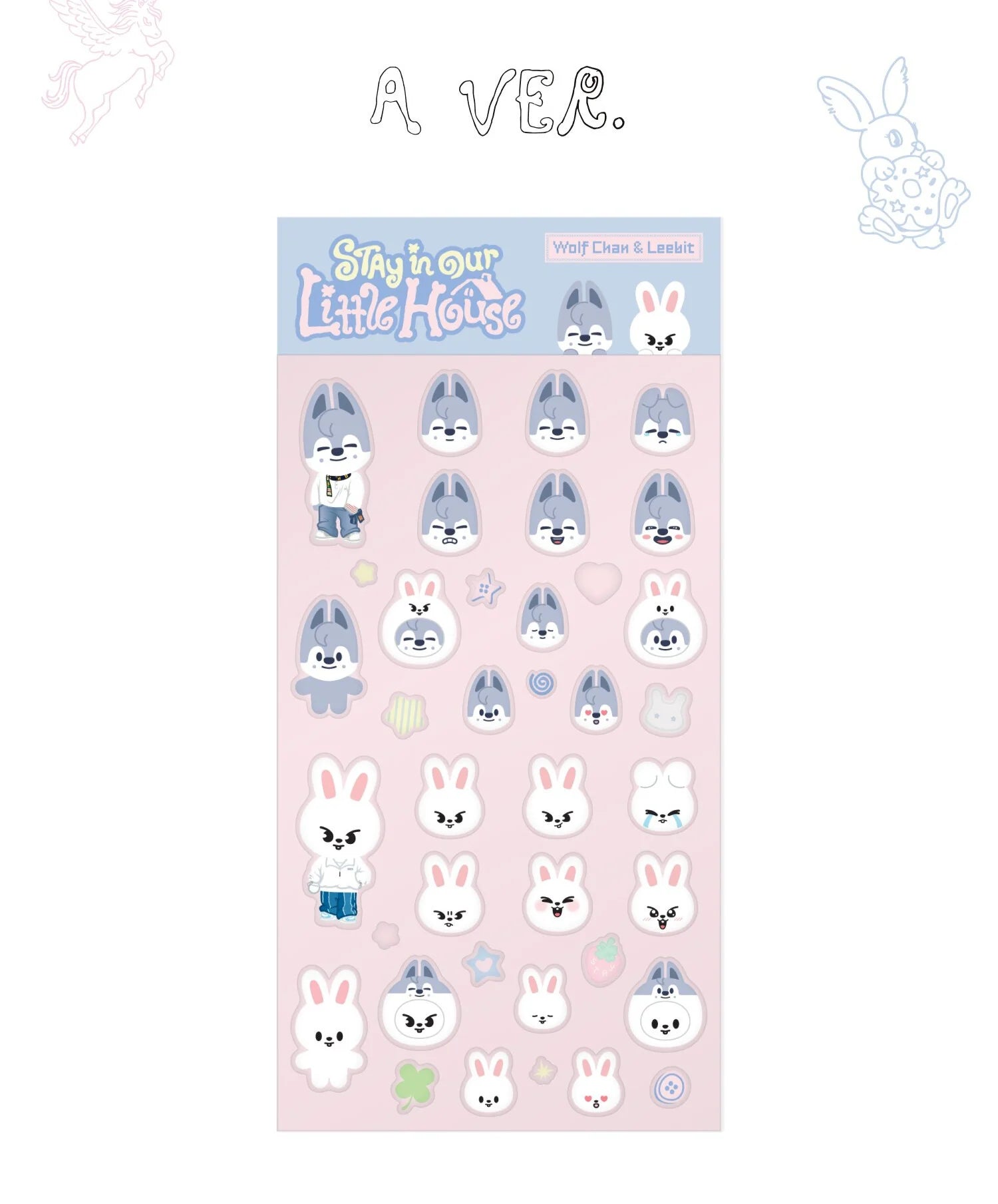 Stray Kids 6th Fanmeeting ‘STAY in Our Little House’ Official MD - SKZOO 3D Sticker