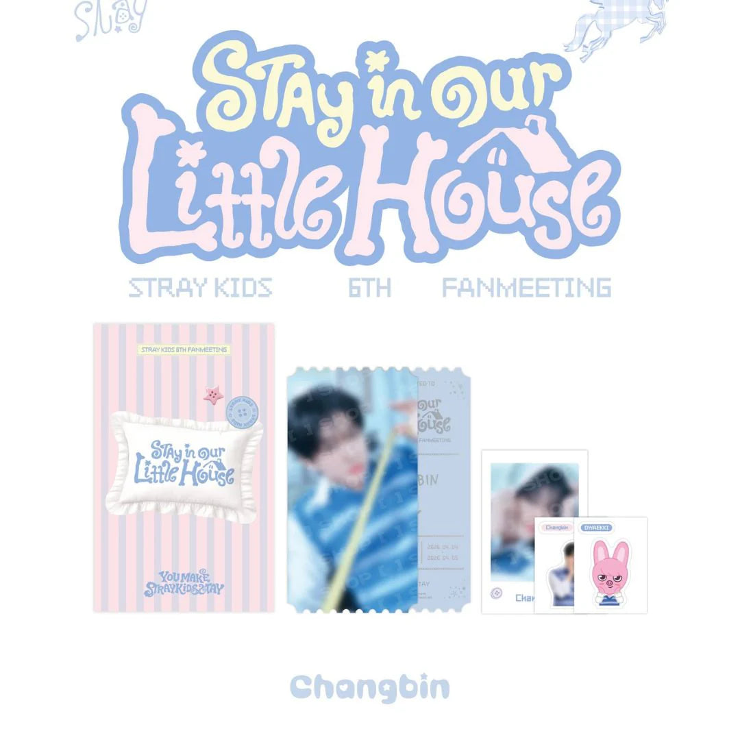 Stray Kids 6th Fanmeeting ‘STAY in Our Little House’ Official MD - Special Ticket Set