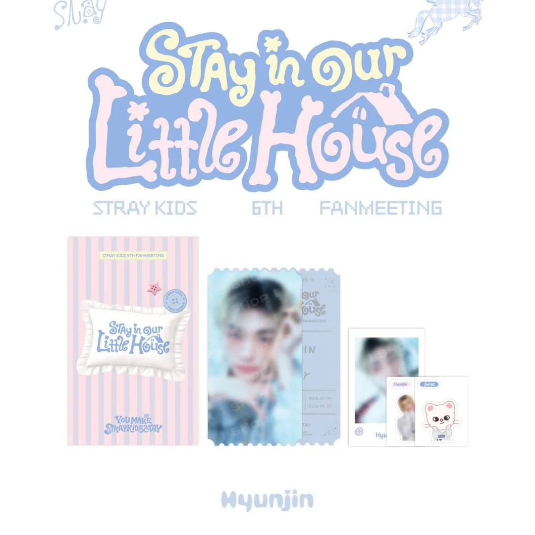 Stray Kids 6th Fanmeeting ‘STAY in Our Little House’ Official MD - Special Ticket Set