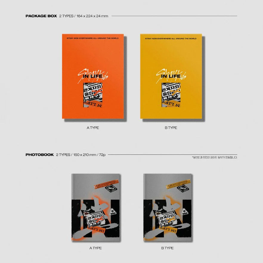 Stray Kids 1st Repackaged Album 'In Life' IN生 - Standard Version