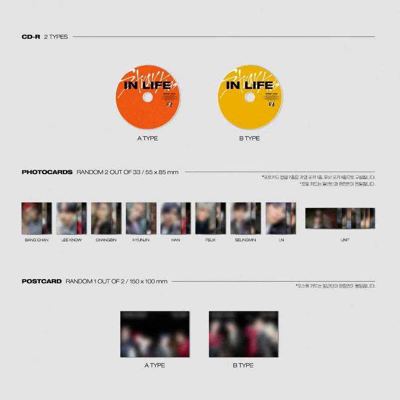 Stray Kids 1st Repackaged Album 'In Life' IN生 - Standard Version