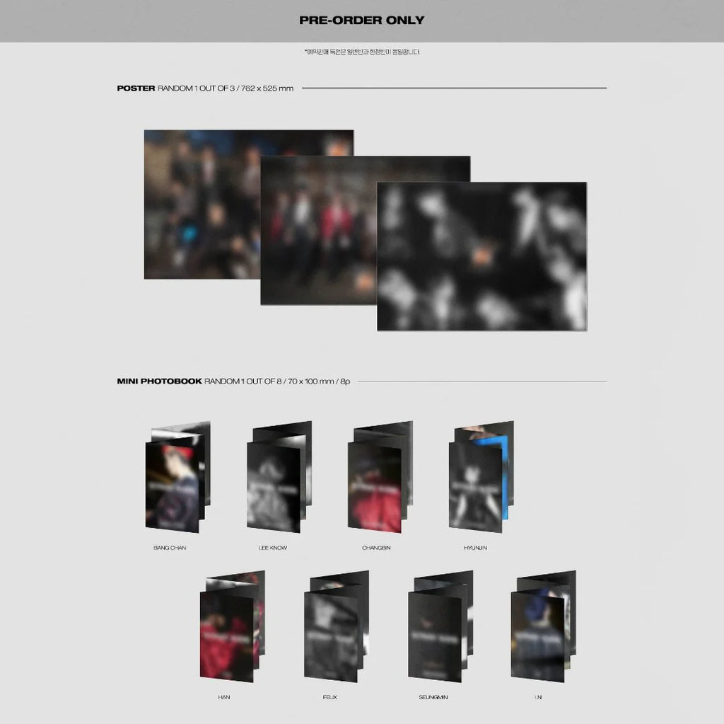 Stray Kids 1st Repackaged Album 'In Life' IN生 - Standard Version