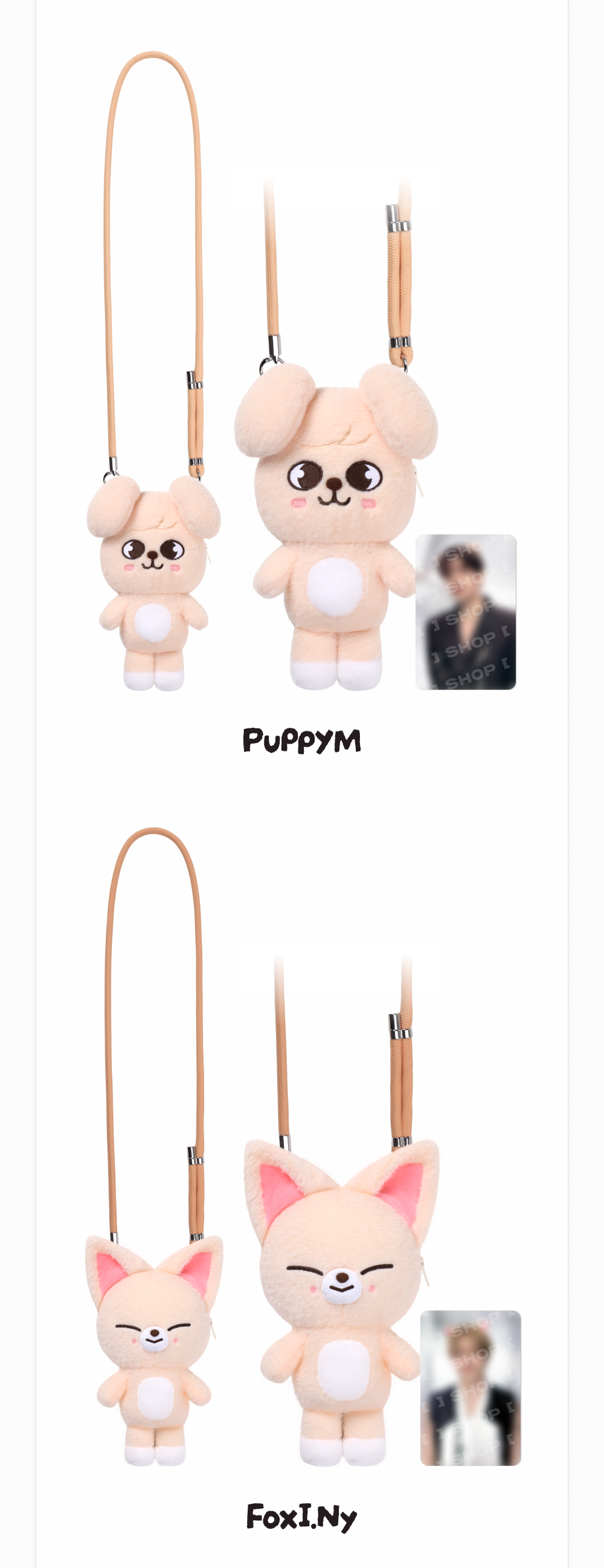 [PREORDER] STRAY KIDS 'RUN IT' WORLD TOUR OFFICIAL MD - SKZOO PLUSH CROSS BAG