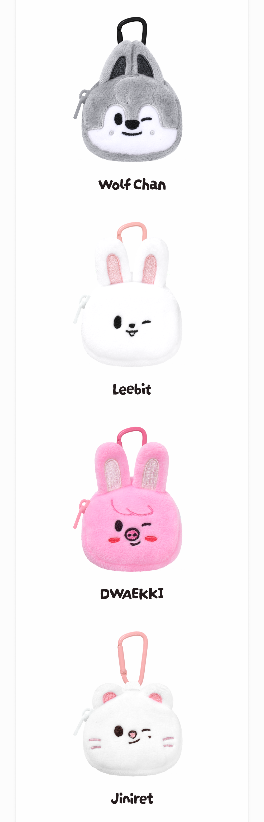 [PREORDER] STRAY KIDS 'RUN IT' WORLD TOUR OFFICIAL MD - SKZOO MINI BACKPACK KEYRING