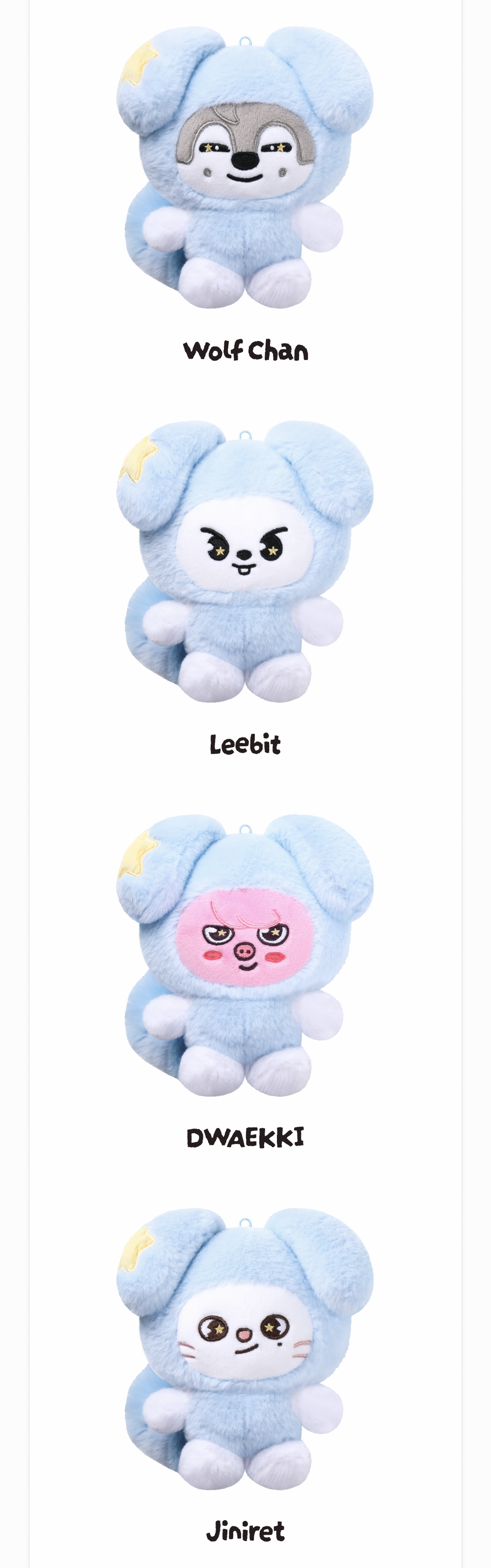 [PREORDER] STRAY KIDS 'RUN IT' WORLD TOUR OFFICIAL MD - SKZOO PLUSH in TASY
