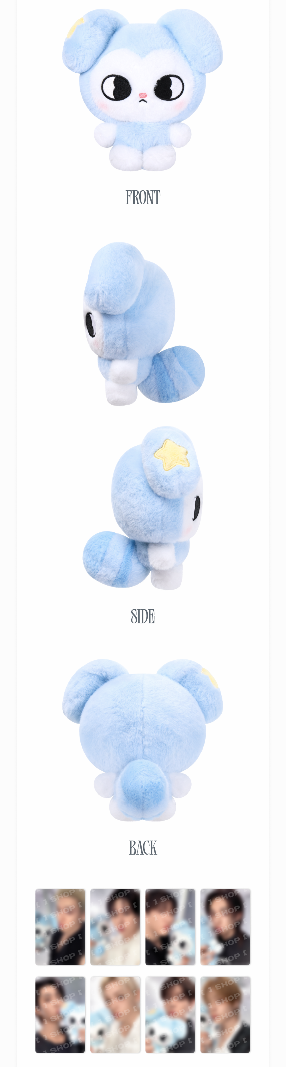 [PREORDER] STRAY KIDS 'RUN IT' WORLD TOUR OFFICIAL MD - TASY PLUSH ORIGINAL Ver.