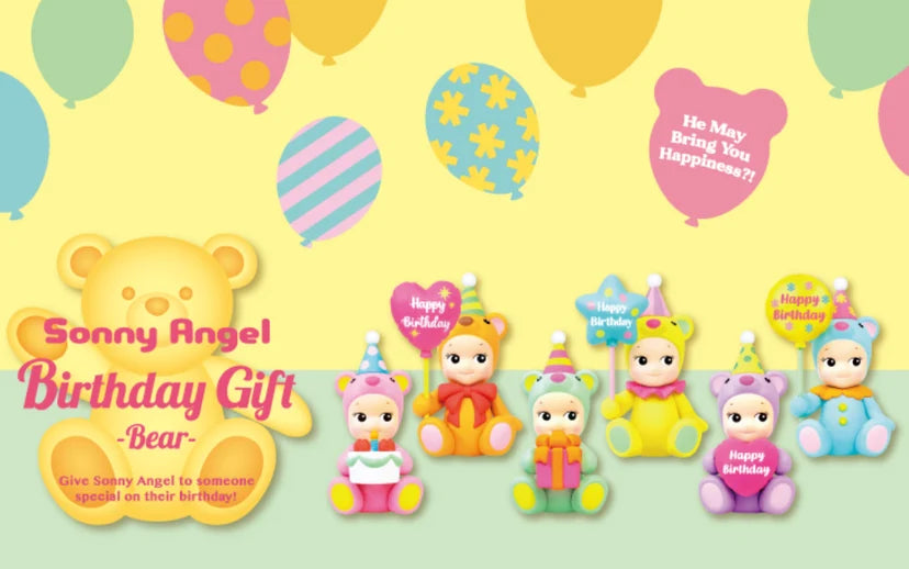 [PREORDER] Official Sonny Angel Birthday Gift - Bear
