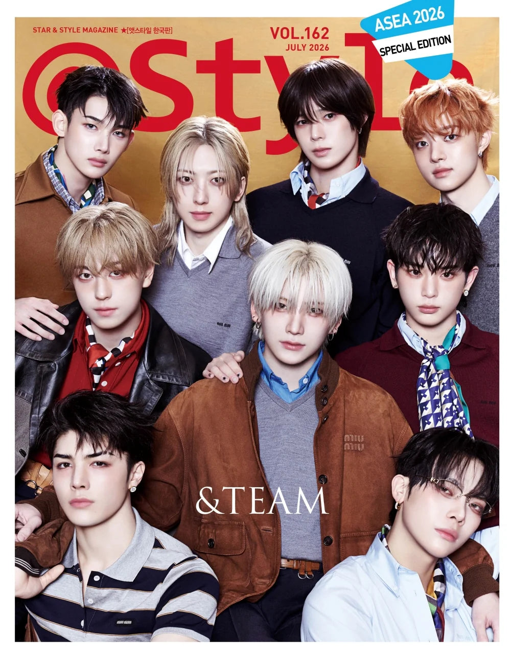 [PREORDER] @Style July ASEA2026 Special Edition Cover : ATEEZ / ENHYPEN / &TEAM
