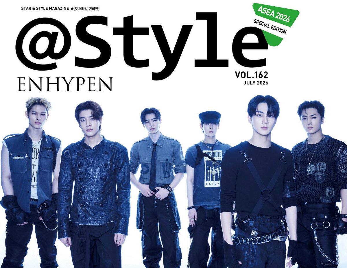 [PREORDER] @Style July ASEA2026 Special Edition Cover : ATEEZ / ENHYPEN / &TEAM