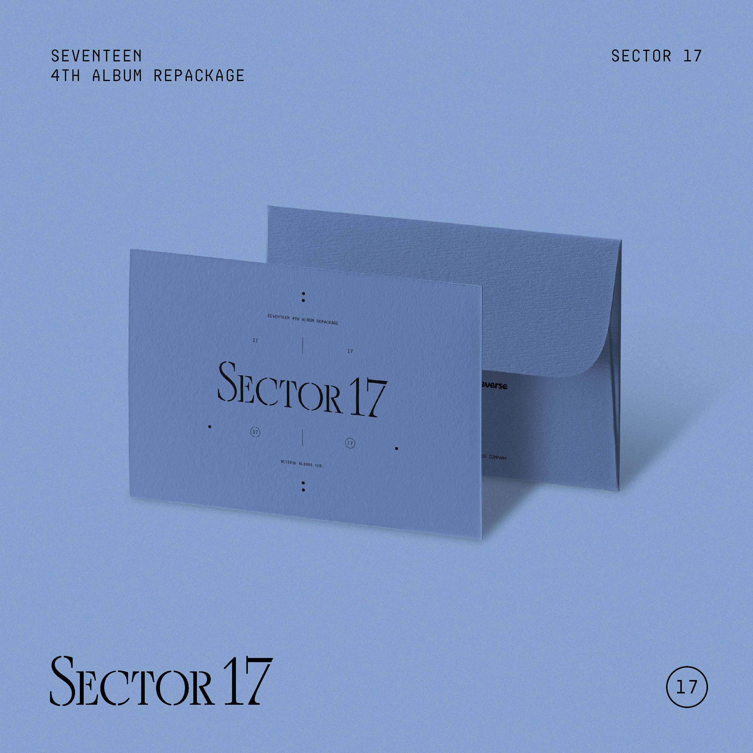 SEVENTEEN 4th Album Repackage 'SECTOR 17' (Weverse Albums ver.)