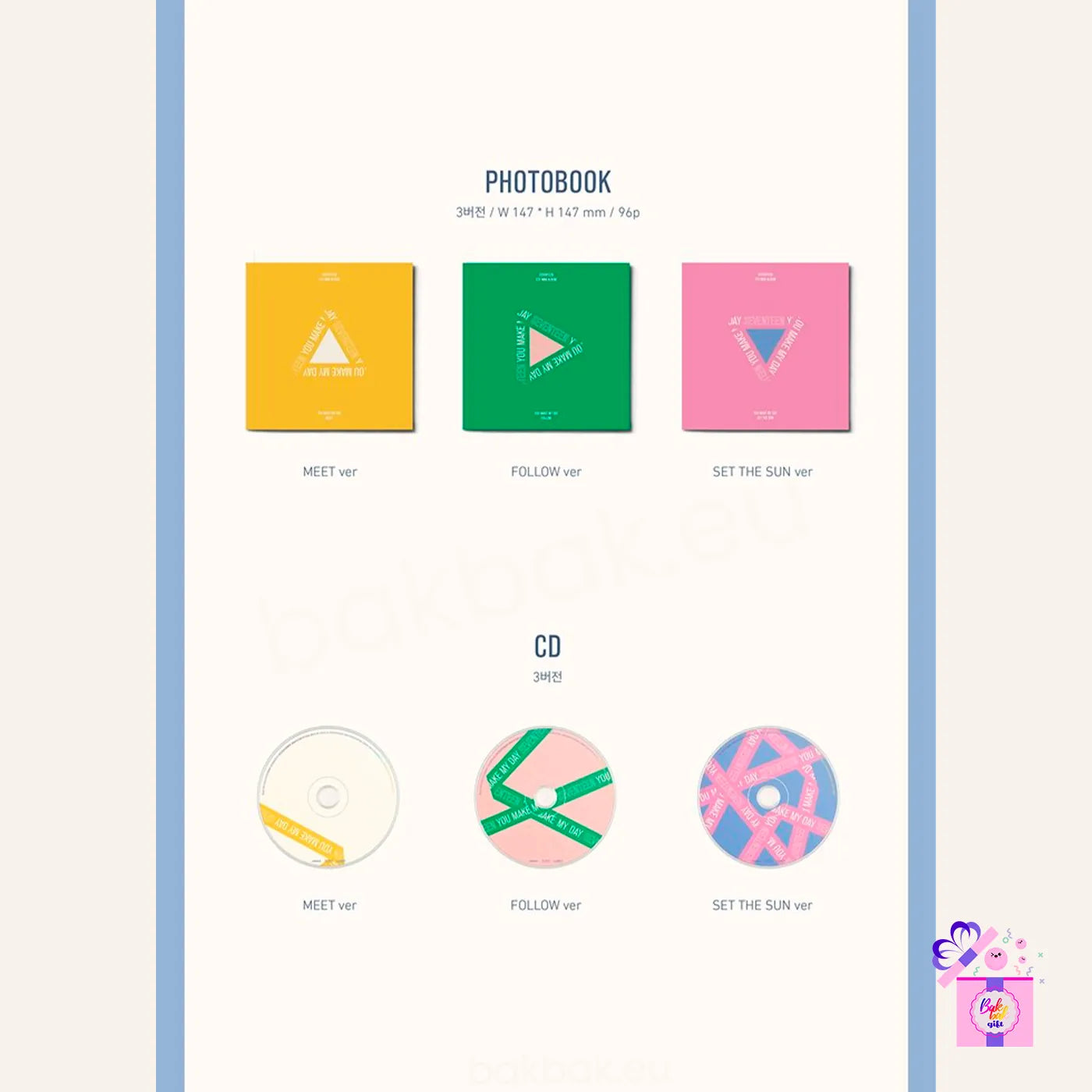 SEVENTEEN 5th Mini Album 'YOU MAKE MY DAY'