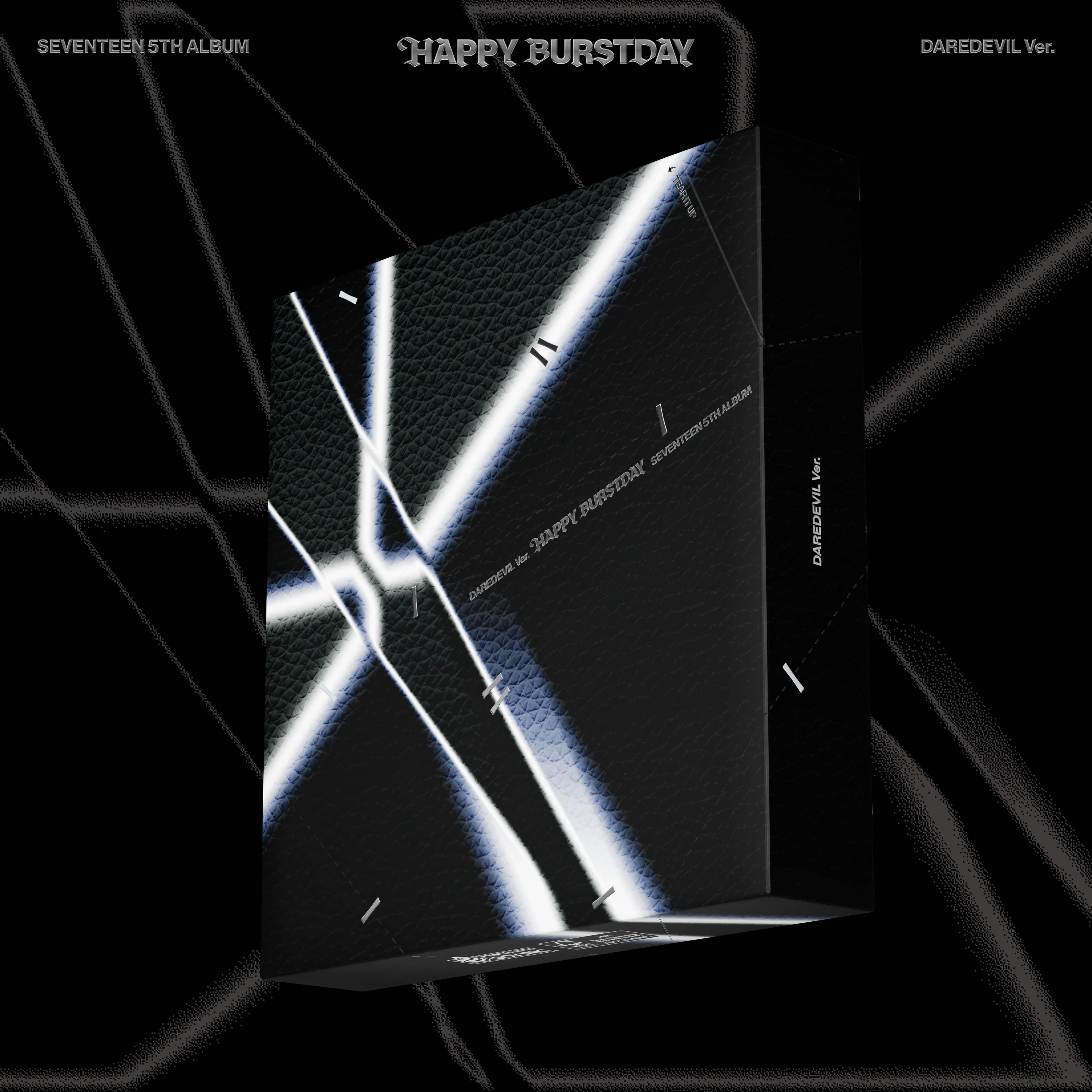 SEVENTEEN 5th Album 'HAPPY BURSTDAY' (DAREDEVIL Ver.)