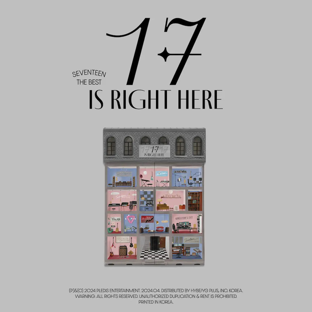 SEVENTEEN Best Album '17 IS RIGHT HERE'