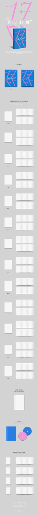 SEVENTEEN Best Album '17 IS RIGHT HERE' (DEAR Ver.)