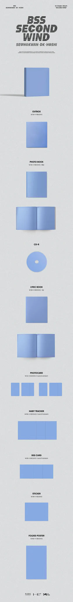 SEVENTEEN - BSS 1st Single Album 'SECOND WIND'