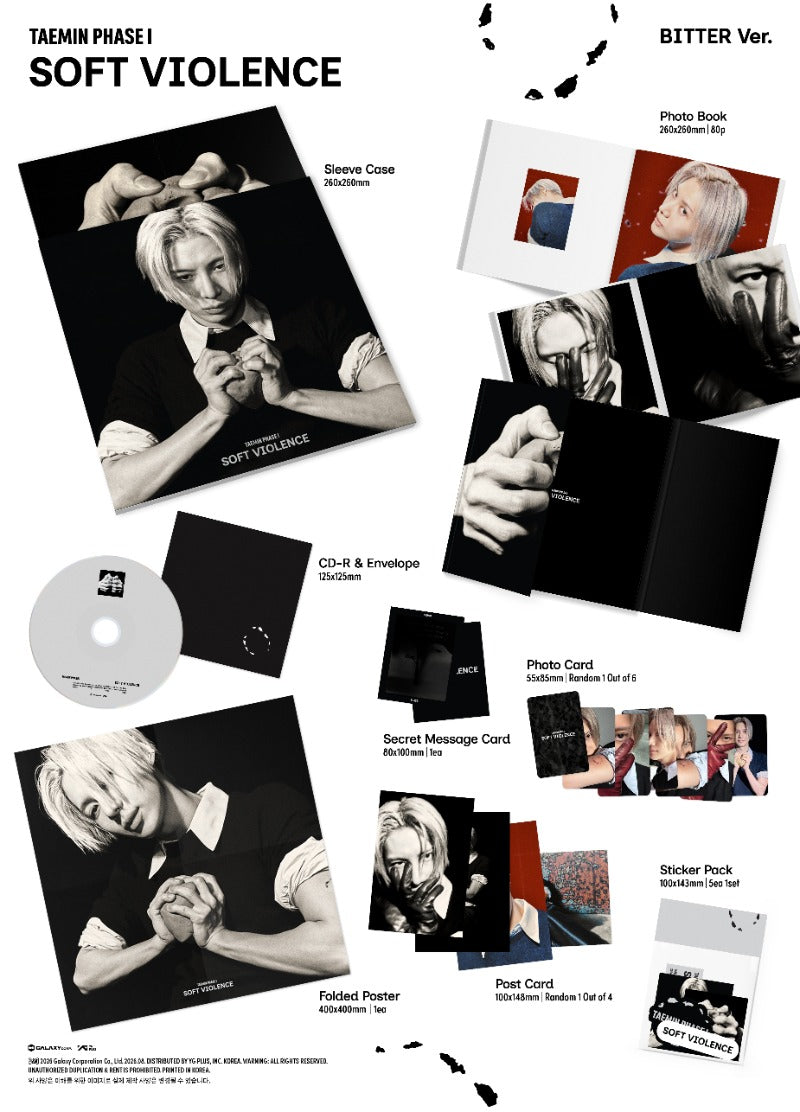 TAEMIN 'PHASE I : Soft Violence' (PHOTO BOOK Ver.)