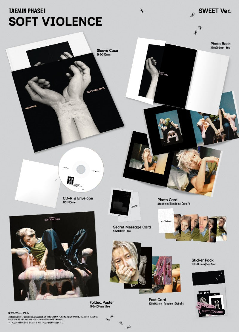 TAEMIN 'PHASE I : Soft Violence' (PHOTO BOOK Ver.)