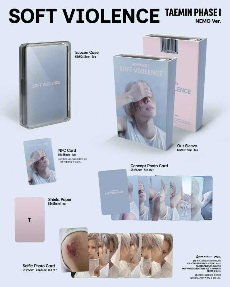 TAEMIN 'PHASE I : Soft Violence' (NEMO Ver.)