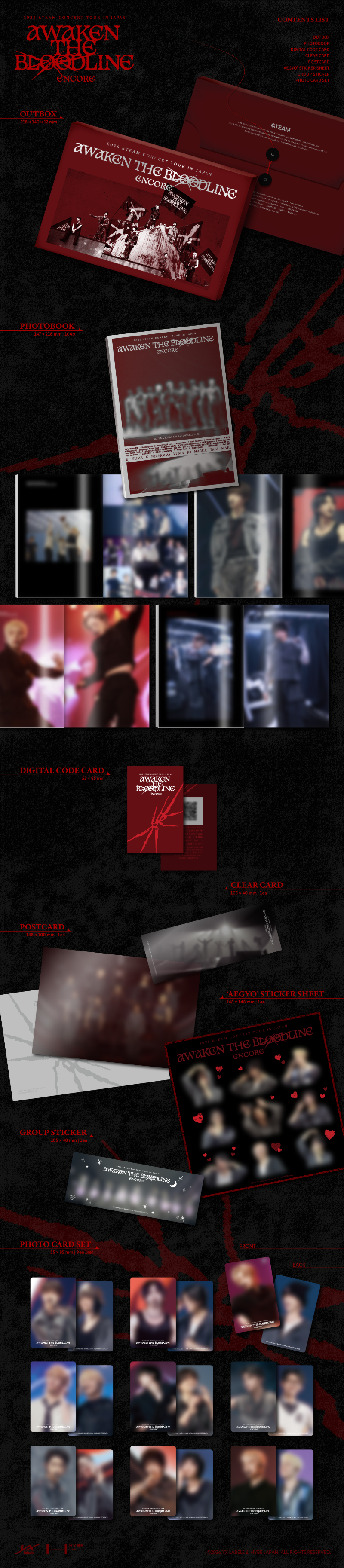 2025 &TEAM CONCERT TOUR 'AWAKEN THE BLOODLINE' ENCORE in JAPAN