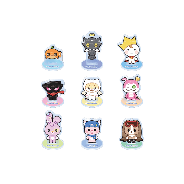 [PREORDER] &TEAM 'TEAMILY' Official Merch - Acrylic Stand