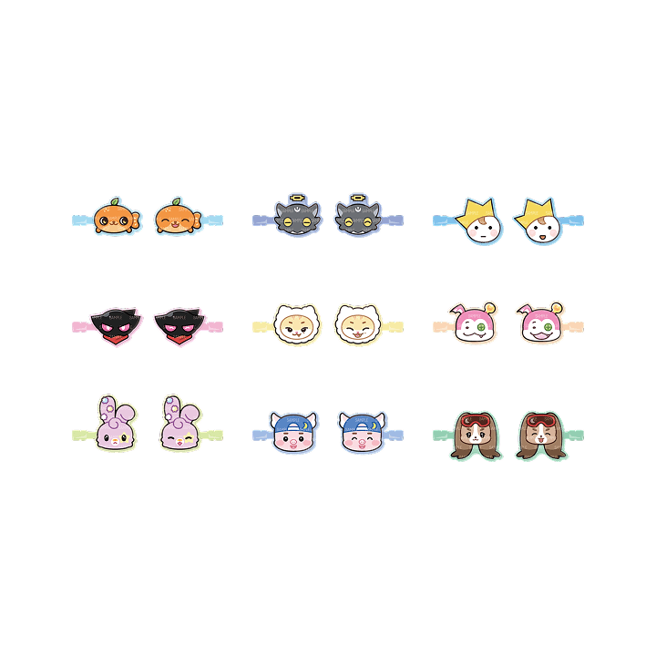 [PREORDER] &TEAM 'TEAMILY' Official Merch - Hair Clip