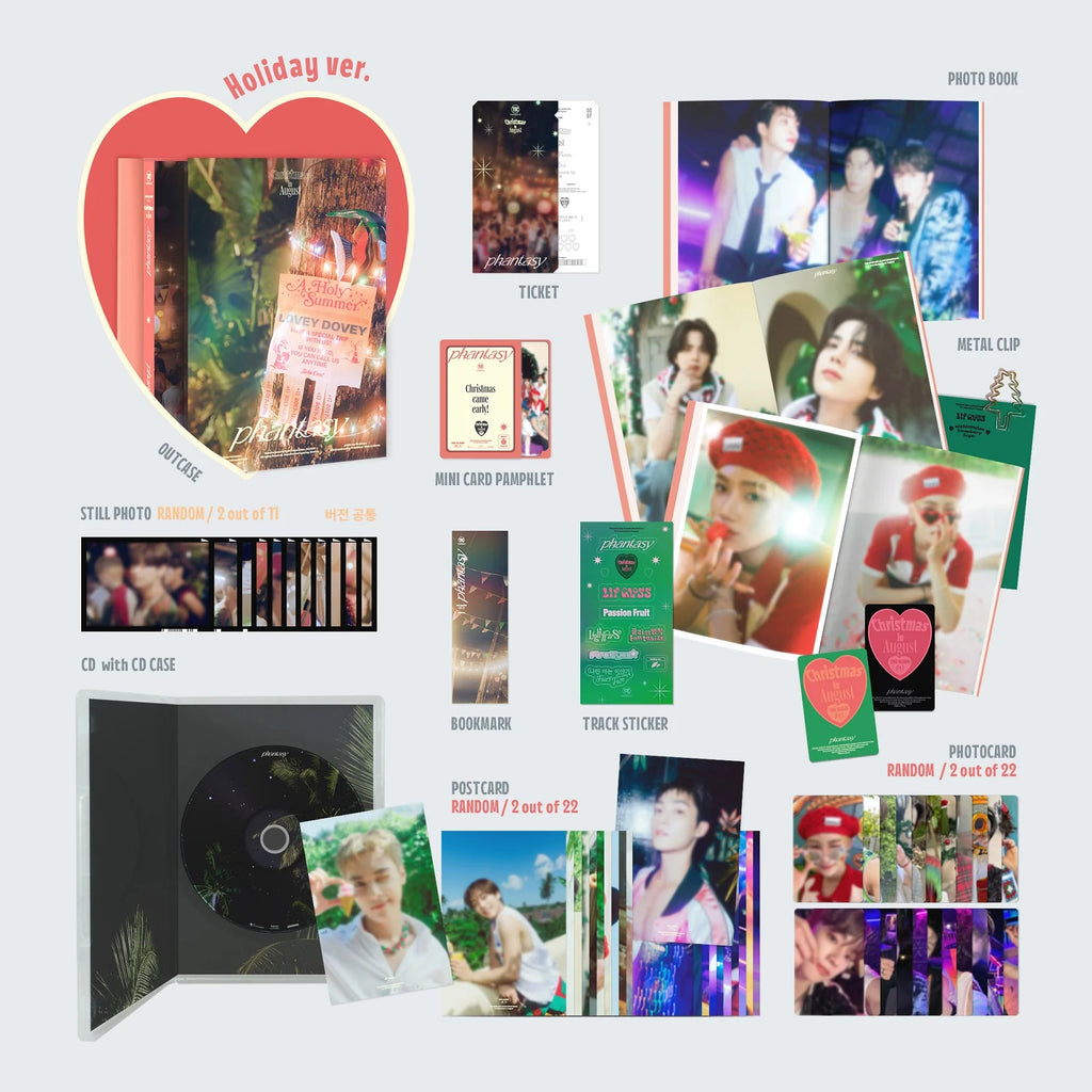 THE BOYZ 2nd Full Album '[PHANTASY] Pt.1 Christmas In August'