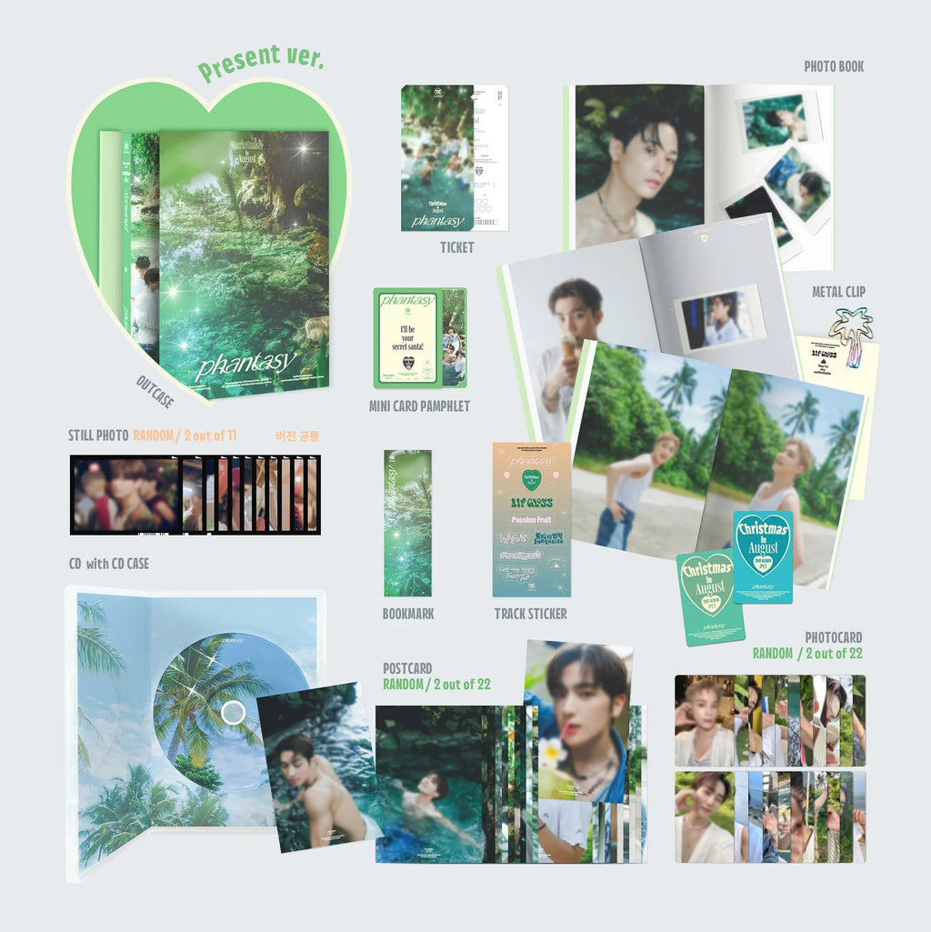 THE BOYZ 2nd Full Album '[PHANTASY] Pt.1 Christmas In August'