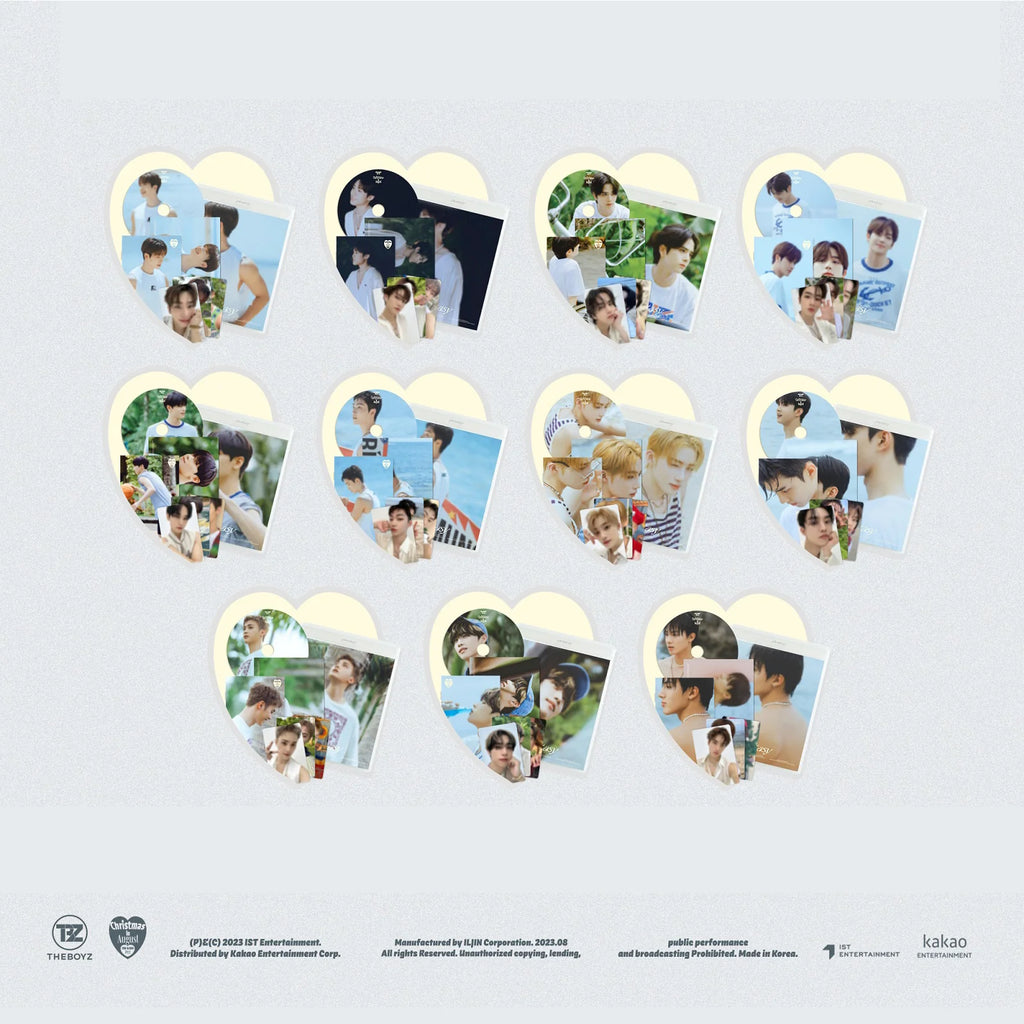 THE BOYZ 2nd Full Album '[PHANTASY] Pt.1 Christmas In August' (DVD Ver.)
