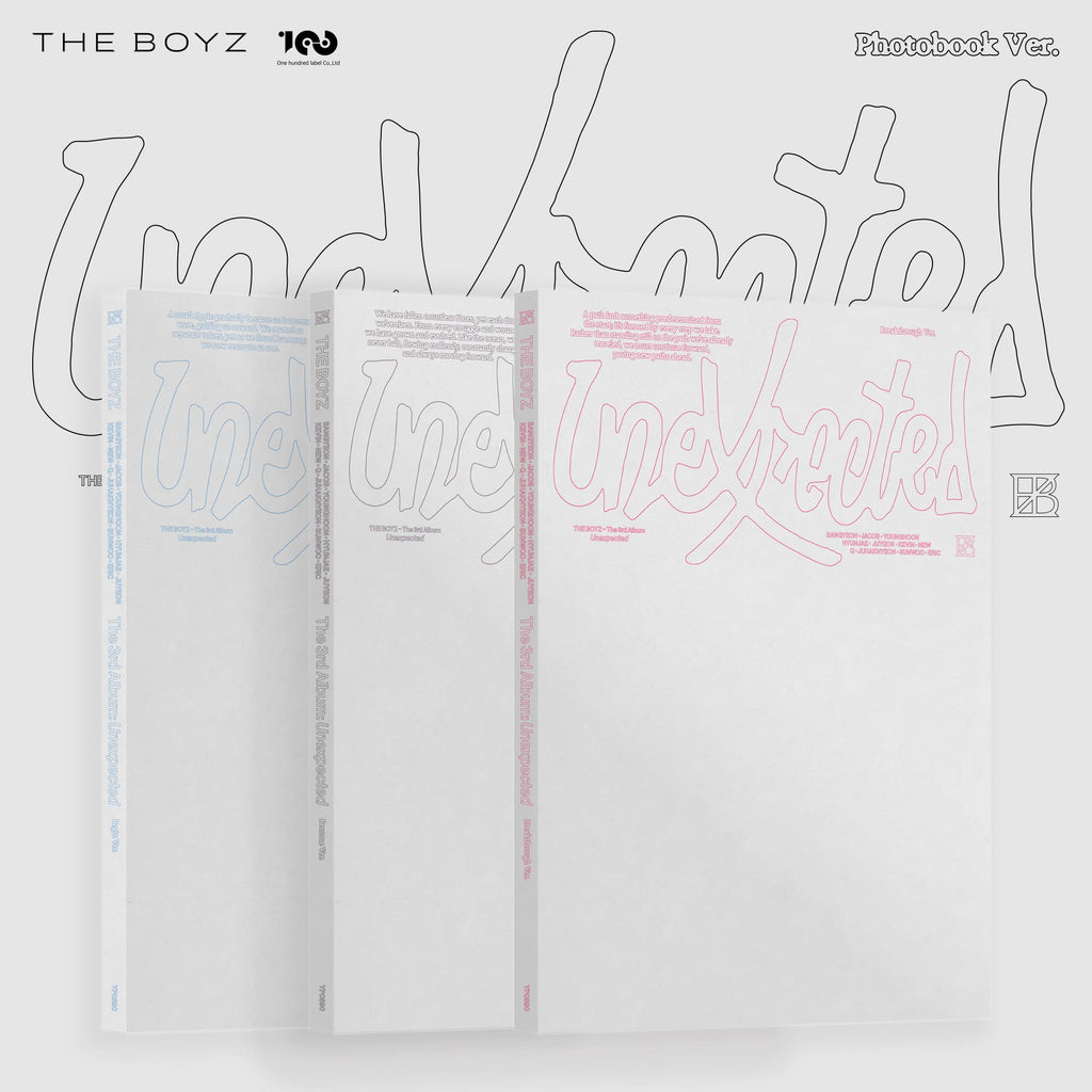 THE BOYZ The 3rd Album 'Unexpected' (Photobook Ver.)