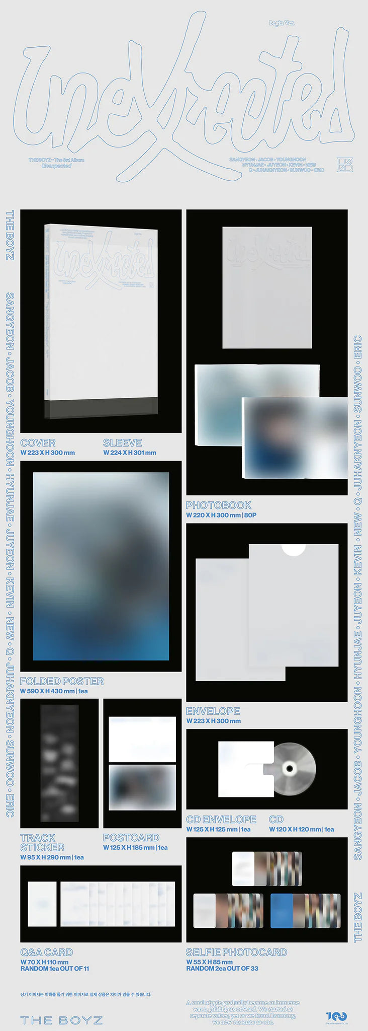 THE BOYZ The 3rd Album 'Unexpected' (Photobook Ver.)