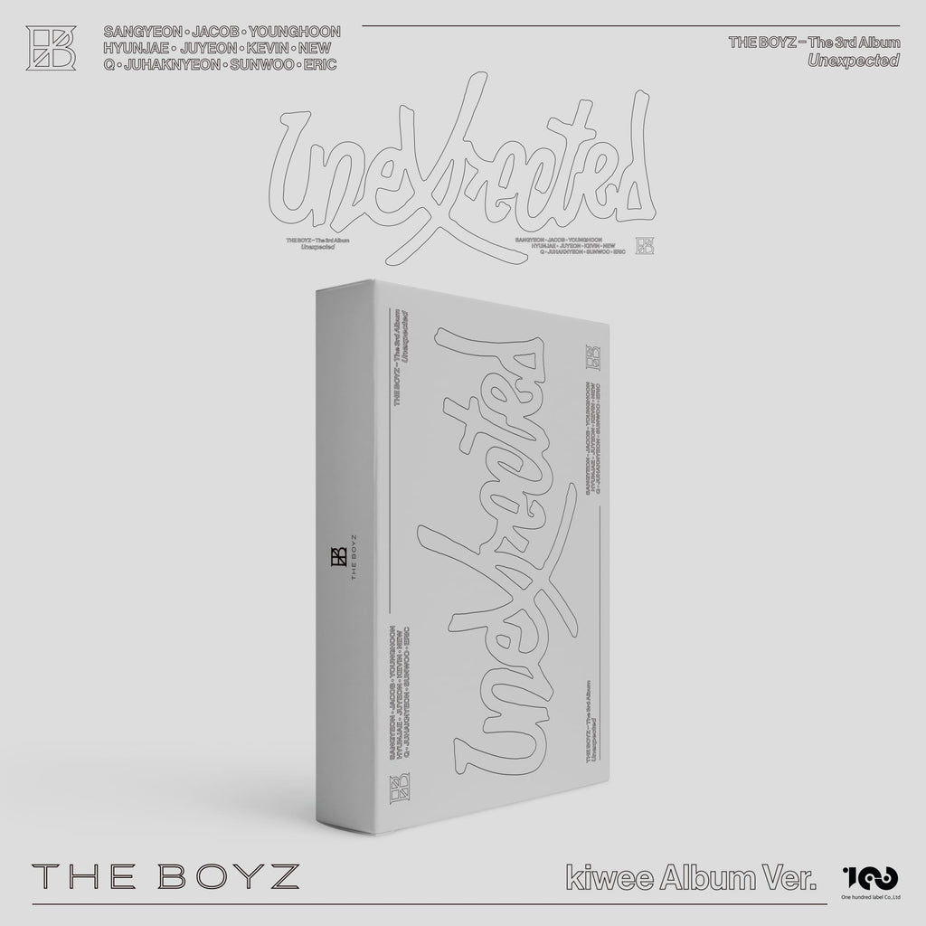 THE BOYZ 3rd Full Album 'Unexpected' (kiwee Album Ver.)