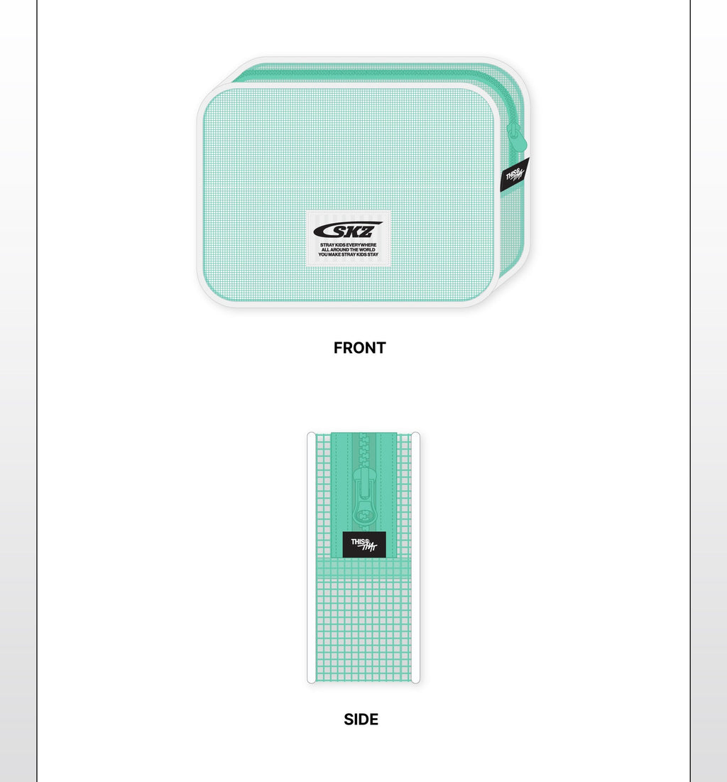[PREORDER] STRAY KIDS ‘THIS & THAT’ POP-UP STORE OFFICIAL MD – MESH POUCH